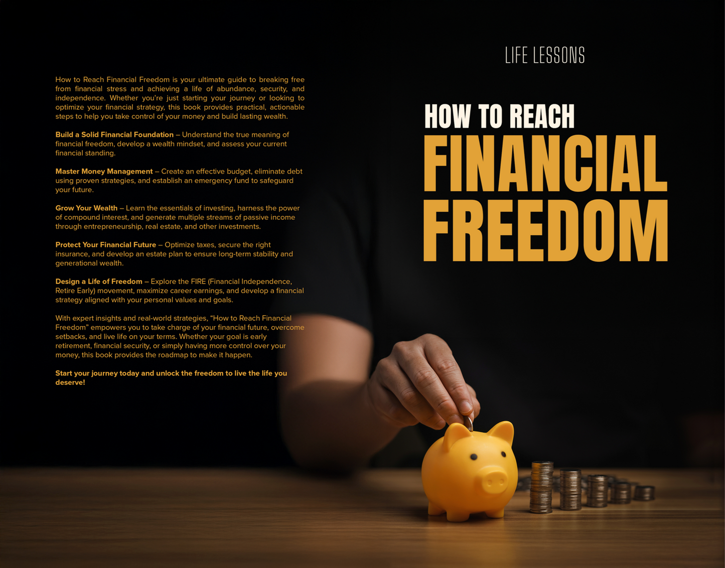 How to Reach Financial Freedom: A Step-by-Step Guide to Mastering Money, Mindset, and Multiple Income Streams